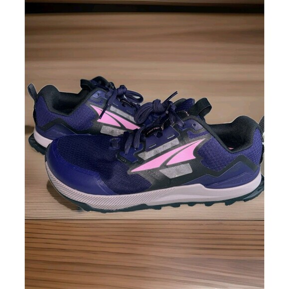 Altra Lone Peak 7 Womens 7.5 Shoes Purple Running Walking Trail Gym AL0A7R7G252 - Picture 2 of 9